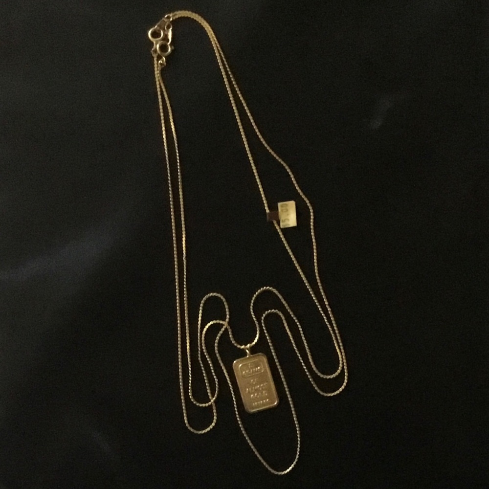 2 NWOT S Chains & 6 Grams Gold—Almost!